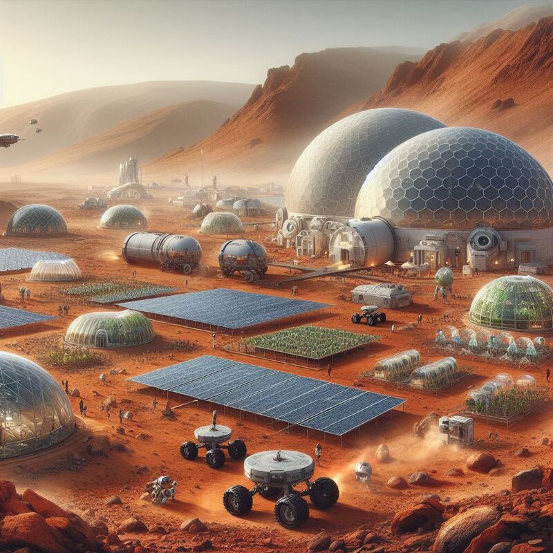 Colony on Mars